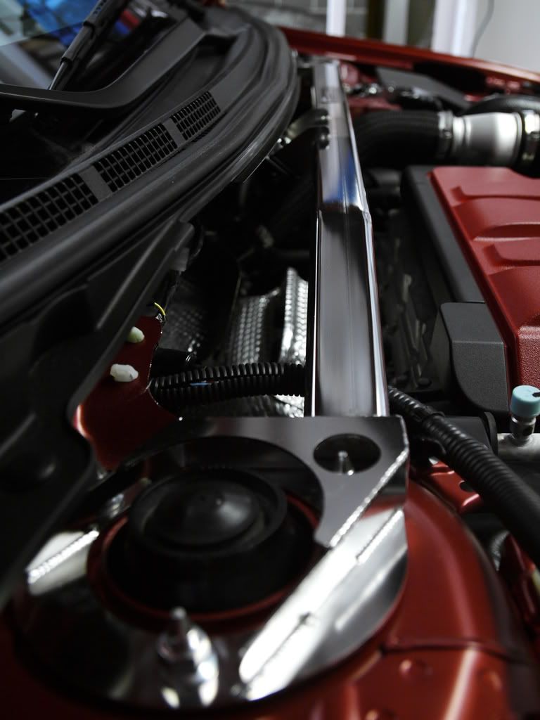 New install HKS Kansai front & rear strut bars